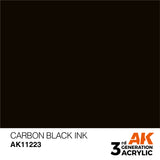 3Gen Acrylics: Carbon Black - Ink LTG AK-11223