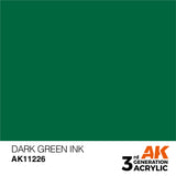 3Gen Acrylics: Dark Green - Ink LTG AK-11226