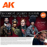 3Gen Acrylics: Hystorical Figures S. XVI-XVIII By Pepe Gallardo LTG AK-11762