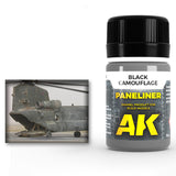 Paneliner For Black Camouflage 35ml LTG AK-2075