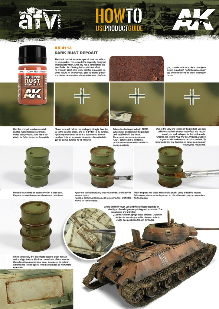 AFV Series: Dark Rust Deposit LTG AK-4113