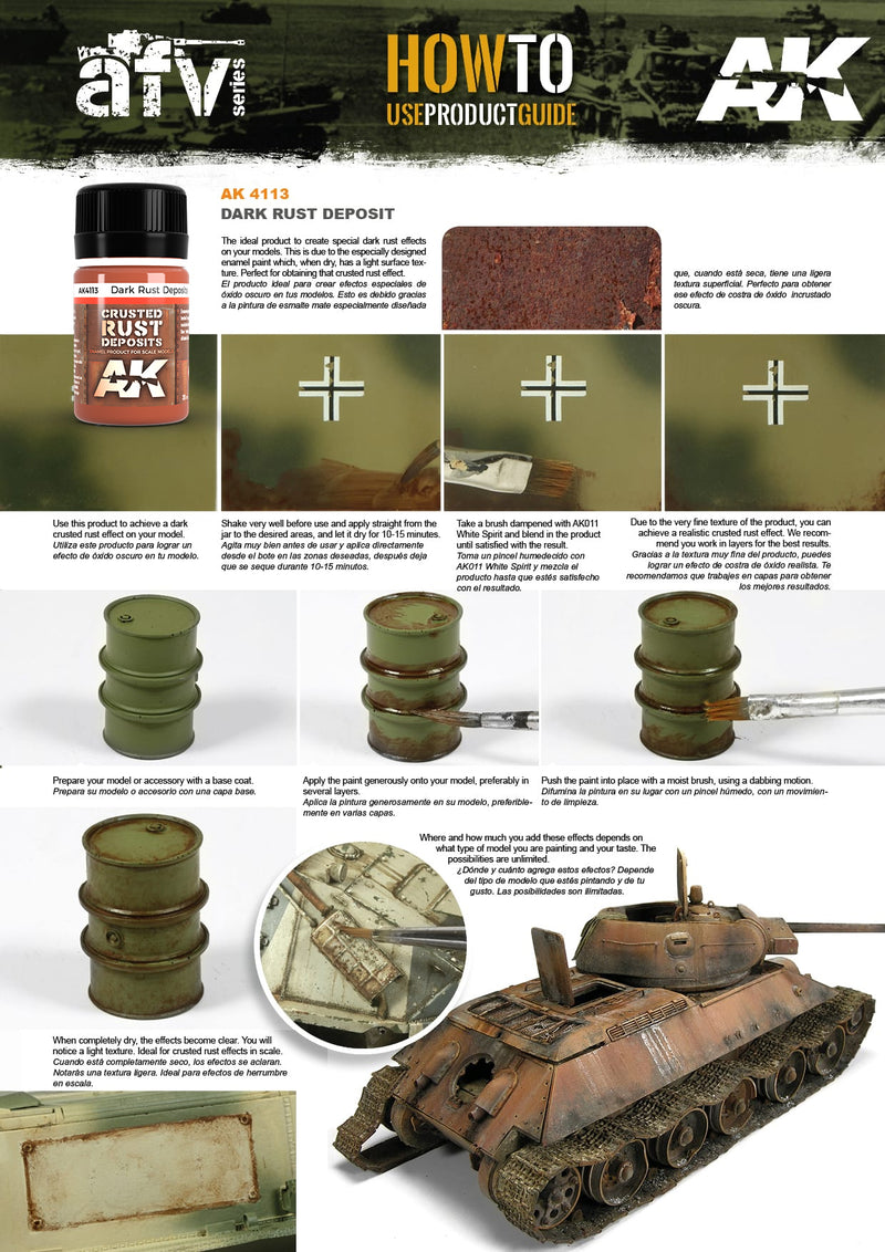 AFV Series: Dark Rust Deposit LTG AK-4113
