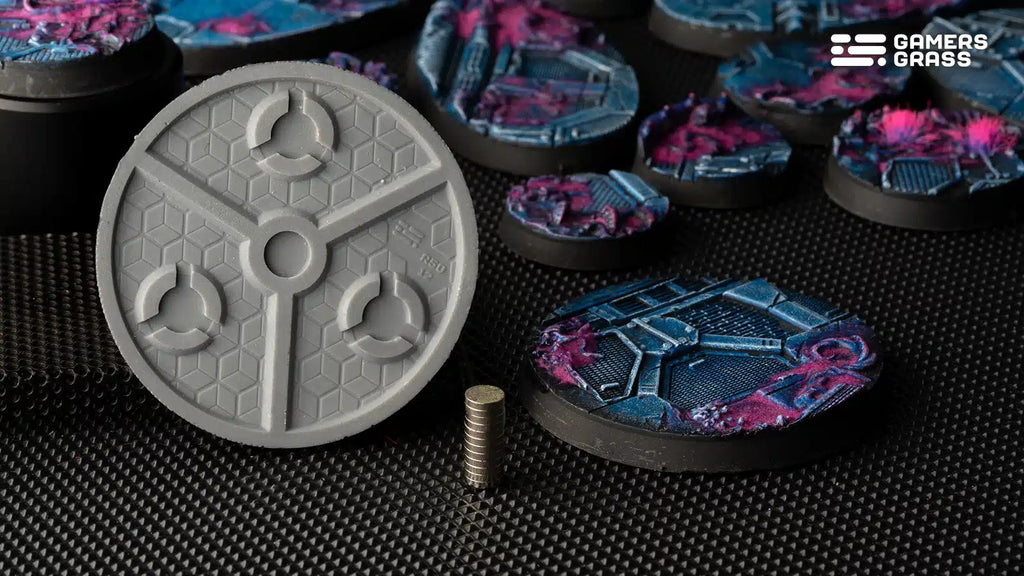 Battle Ready Bases - Alien Infestation: Round 50mm (x3) LTG GSG-GGB-AIR50