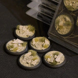 Battle Ready Bases - Arid Steppe: Round Lip 40mm (x5) LTG GSG-GGB-ASRL40