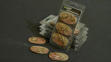 Battle Ready Bases - Badlands: Oval 75mm (x3) LTG GSG-GGB-BLO75