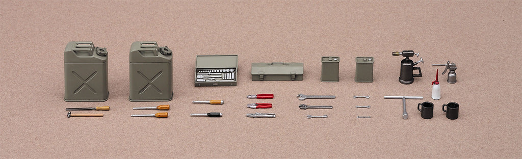 1/20 Maschinen Krieger Ma.K. Figure Set A (Mercenary Troops' Arms Cold District Maintenance Soldiers) MK02 LTG HSGWA-64002