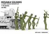 U.S. Army Assault Infantry Set "Movable Soldiers" LTG SUYAT-SW-002