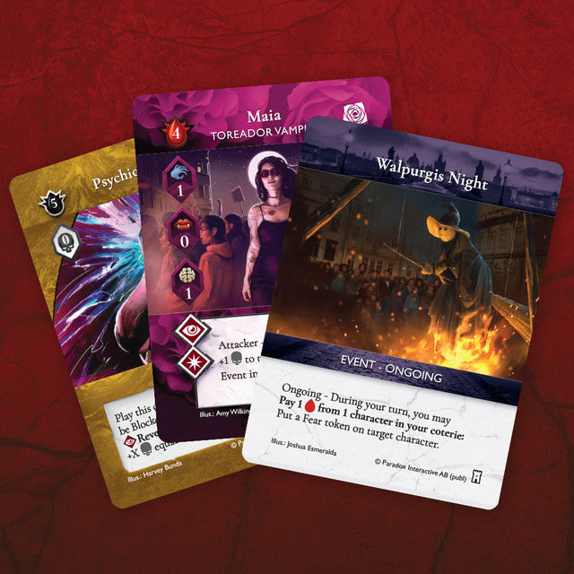 Vampire: The Masquerade Rivals ECG - The Heart of Europe Expansion RGS 02327