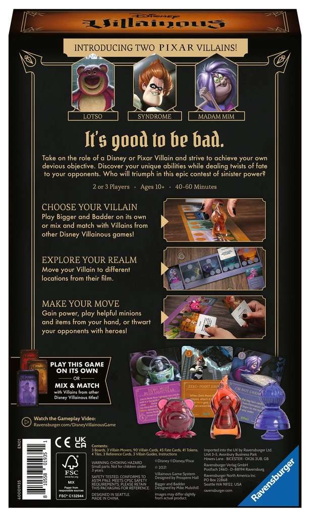 Disney Villainous: Bigger and Badder RVN 60001935