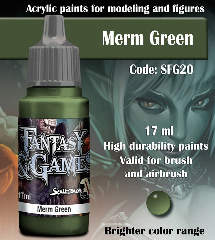 Fantasy & Games: Merm Green S75 SFG-20