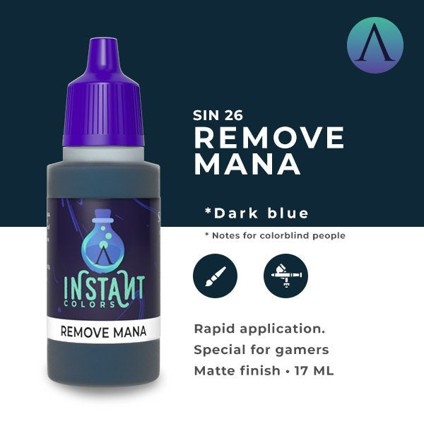 Instant Colors: Remove Mana S75 SIN-26
