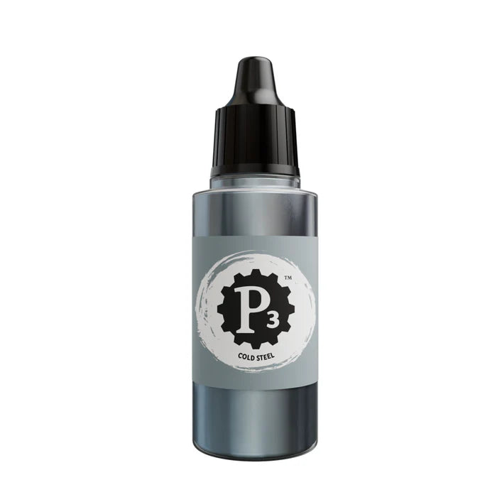 P3 Paints: Metallics - Cold Steel (18ml) SFL SFP3-N226
