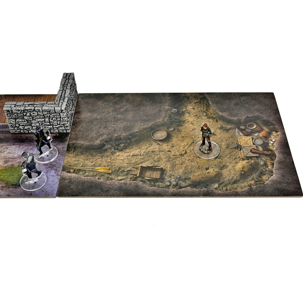 WarLock Tiles - WizKids 4D Settings: Encounter in a Box - Prison Break WZK 76501