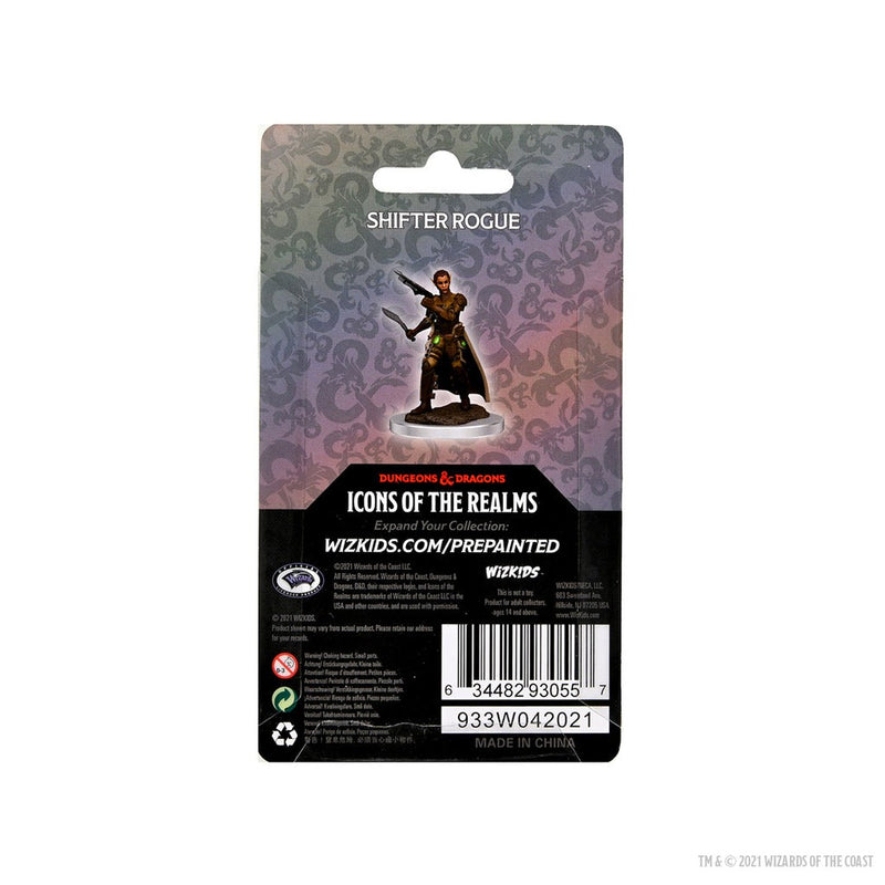 D&D Icons of the Realms - Premium Figures: Female Shifter Rogue WZK 93055