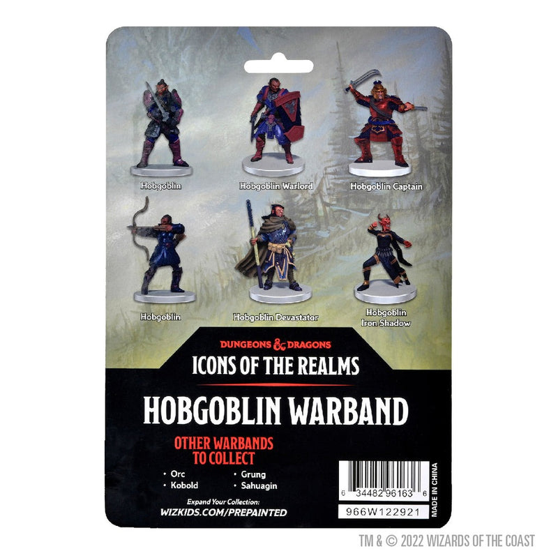 D&D Icons of the Realms: Hobgoblin Warband WZK 96163
