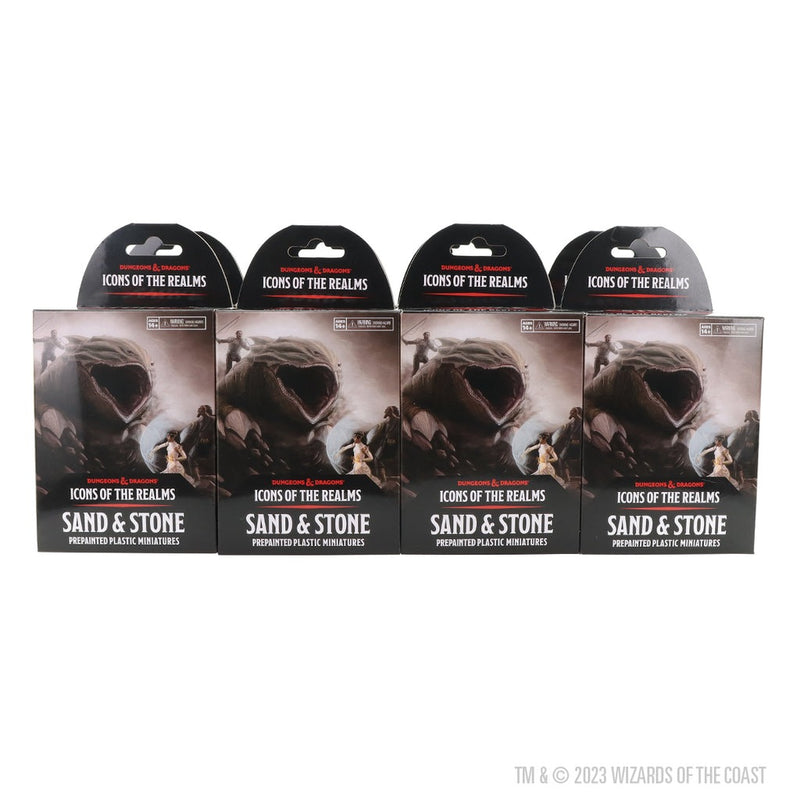 D&D Icons of the Realms: Sand & Stone Booster Brick (8ct) Set 26 WZK 96234