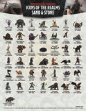 D&D Icons of the Realms: Sand & Stone Booster Brick (8ct) Set 26 WZK 96234