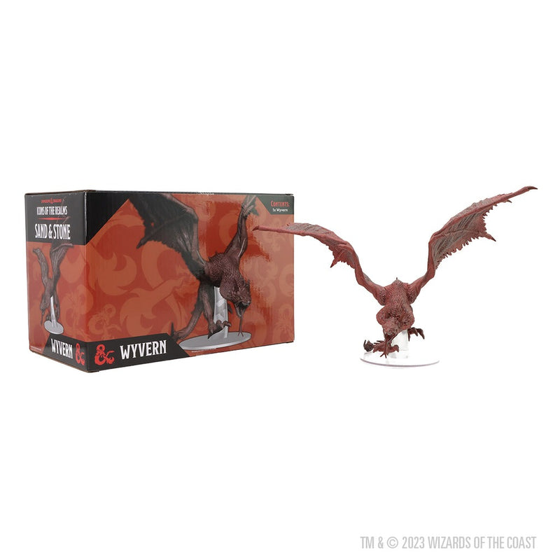 D&D Icons of the Realms: Miniatures Set 26 Sand & Stone Wyvern Boxed Miniatures WZK 96236