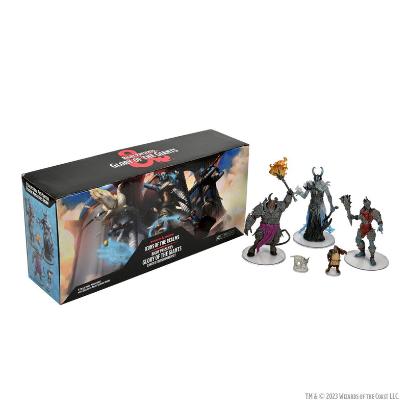 D&D Icons of the Realms: Bigby Presents - Glory of the Giants, Limited Edition Boxed Set (Set 27) WZK 96265
