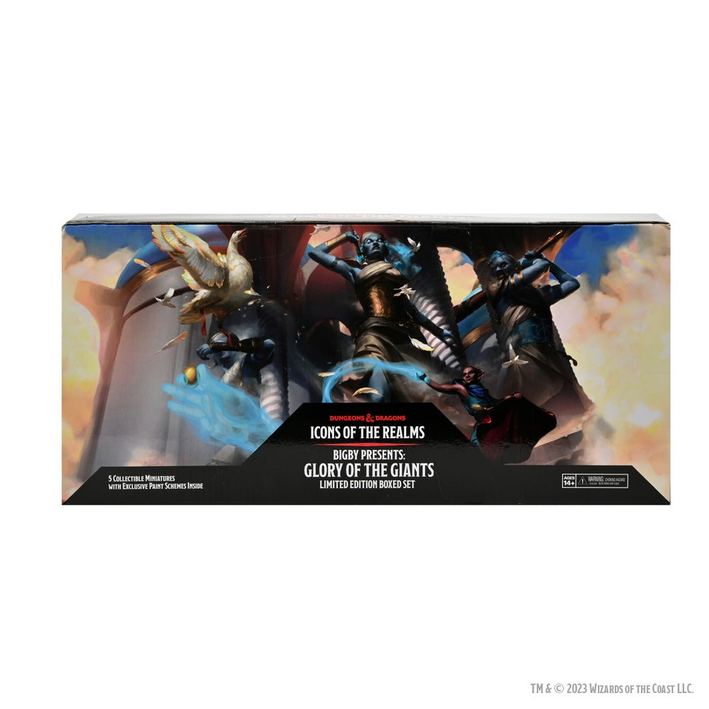 D&D Icons of the Realms: Bigby Presents - Glory of the Giants, Limited Edition Boxed Set (Set 27) WZK 96265