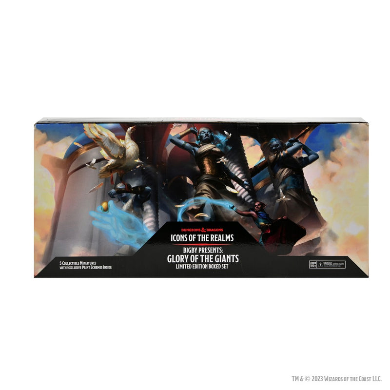 D&D Icons of the Realms: Bigby Presents - Glory of the Giants, Limited Edition Boxed Set (Set 27) WZK 96265