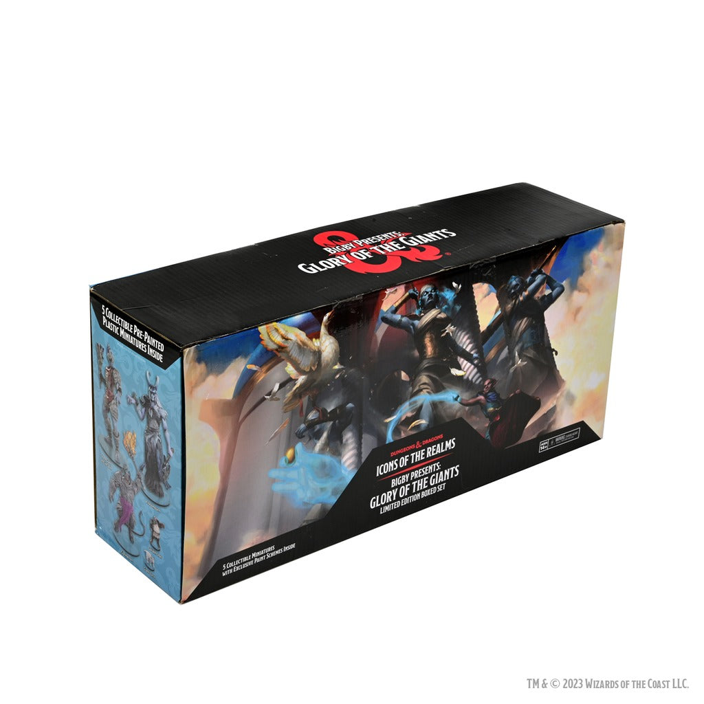 D&D Icons of the Realms: Bigby Presents - Glory of the Giants, Limited Edition Boxed Set (Set 27) WZK 96265