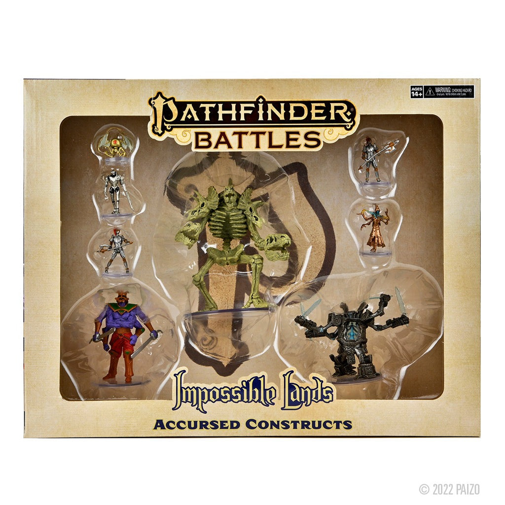 Pathfinder Battles: Impossible Lands - Accursed Constructs Boxed Set WZK 97539
