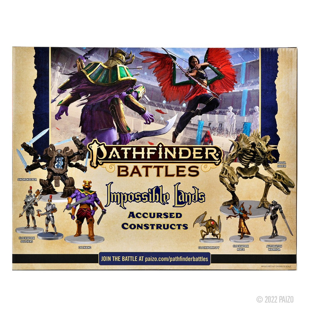 Pathfinder Battles: Impossible Lands - Accursed Constructs Boxed Set WZK 97539