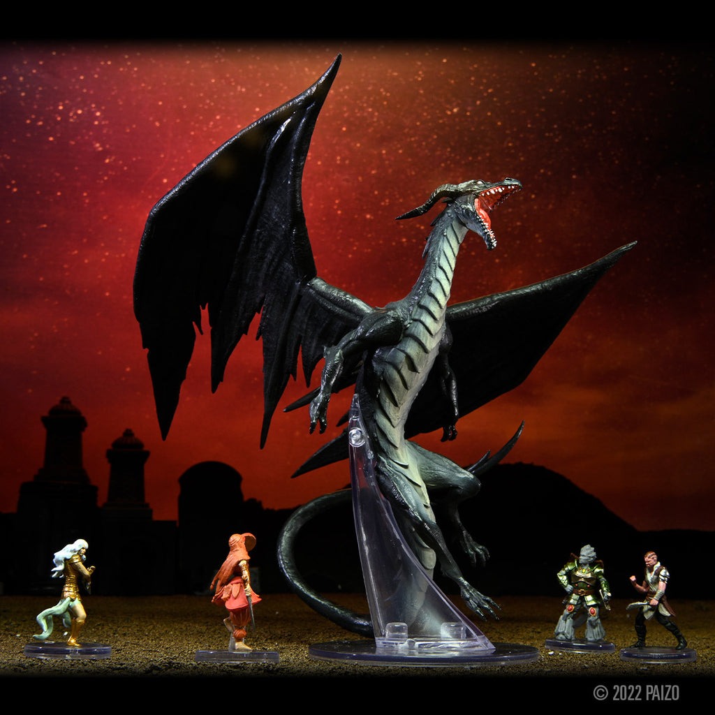 Pathfinder Battles: Impossible Lands - Adult Umbral Dragon Boxed Figure WZK 97543