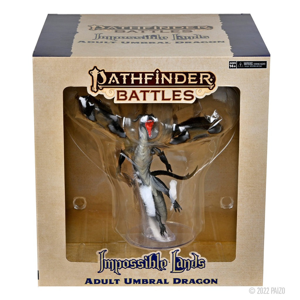 Pathfinder Battles: Impossible Lands - Adult Umbral Dragon Boxed Figure WZK 97543