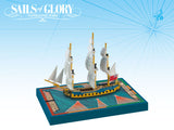 Sails of Glory: HMS Cleopatra 1779 British Frigate Ship Pack AGS SGN103B