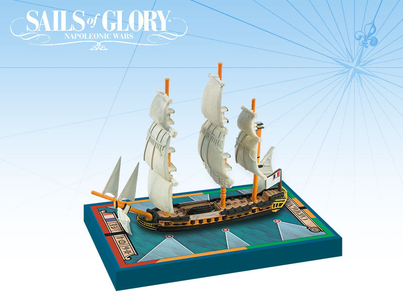 Sails of Glory: Proserpine 1785 French Frigate Ship Pack AGS SGN105B