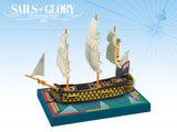 Sails of Glory: HMS Queen Charlotte 1790 British SotL Ship Pack AGS SGN108C