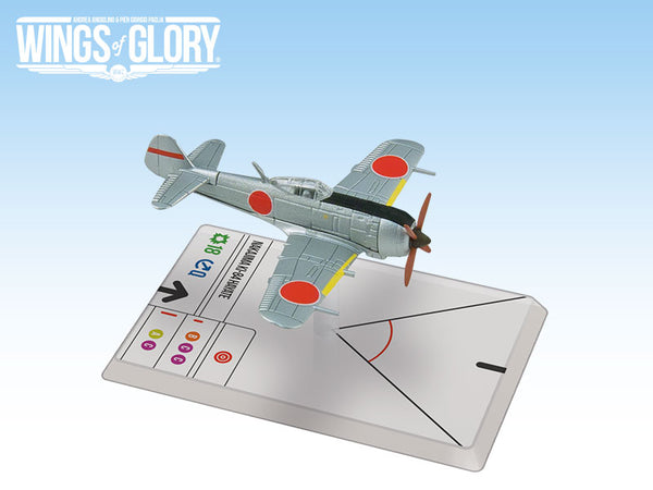 Ali Di Gloria: Nakajima Ki-84 Hayate (Fujimoto) - Carta Gioco Wings Of Glory