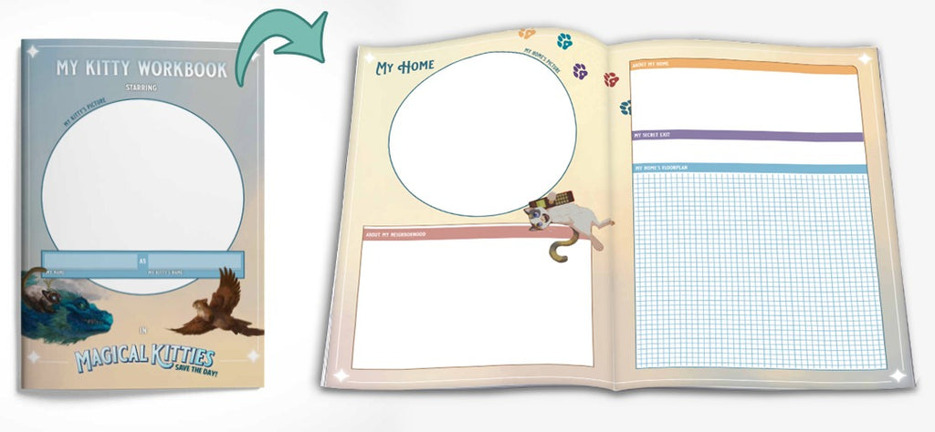 Magical Kitties Save the Day RPG: Series Workbook Pack ATG AG3123