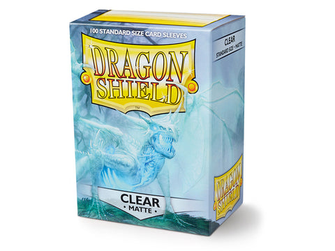 Dragon Shield: Matte (100) Clear "Angrozh" ATM 11001