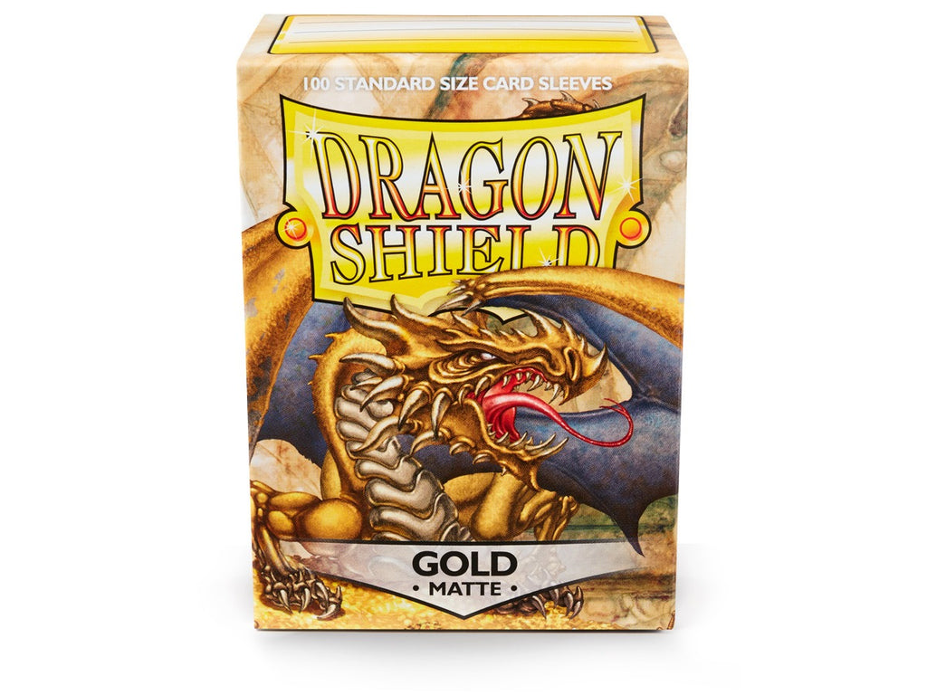 Dragon Shield: Matte (100) Gold "Gygex" ATM 11006