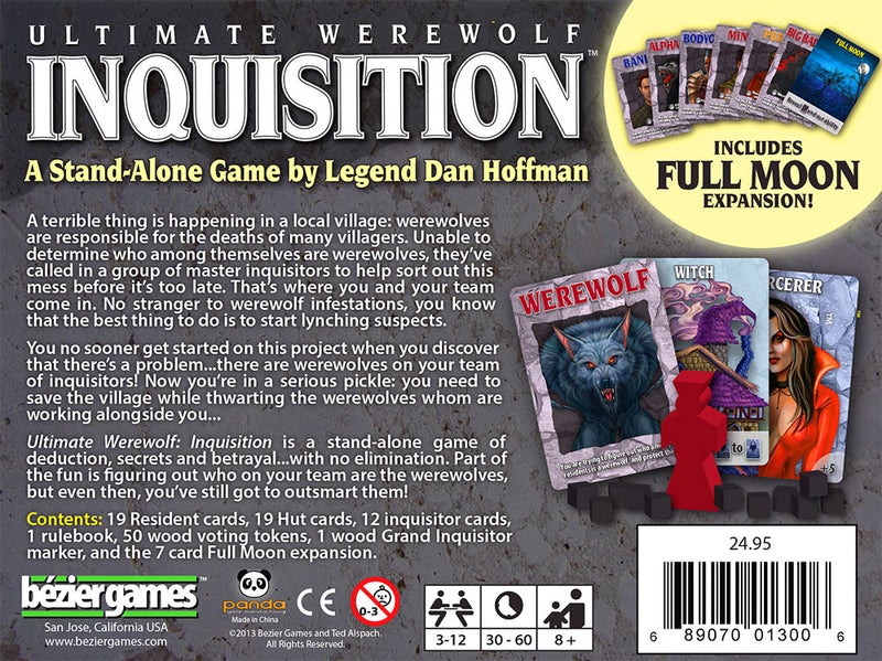 Ultimate Werewolf: Inquisition BEZ UWIN