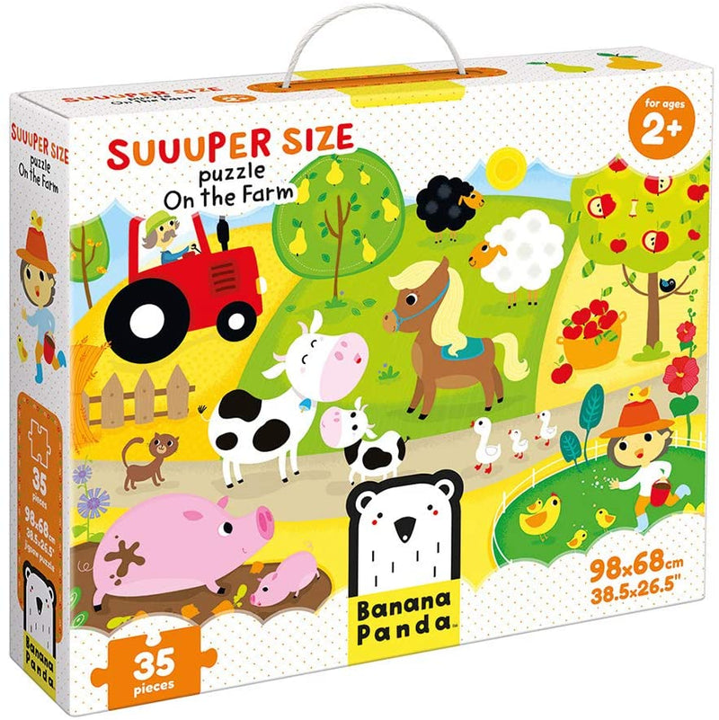 Suuuper Size Puzzle - On the Farm (for ages 2+) BPN 33676