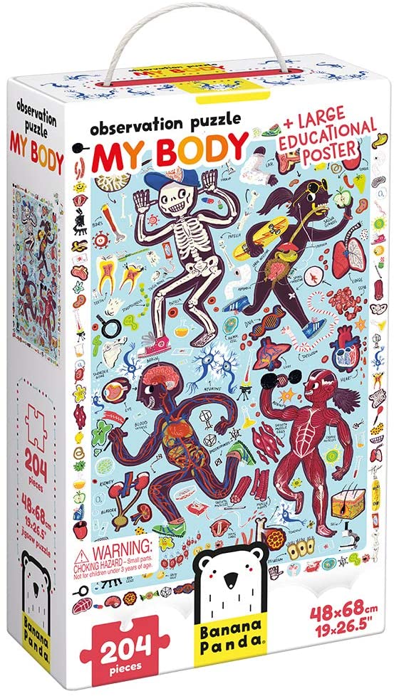 Observation Puzzle - My Body (for ages 7+) BPN 49047