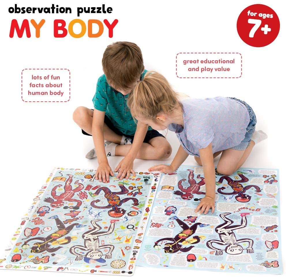 Observation Puzzle - My Body (for ages 7+) BPN 49047