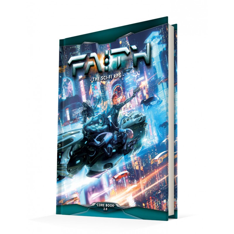 Faith: The Science Fiction RPG Core Book BRG BGE11018