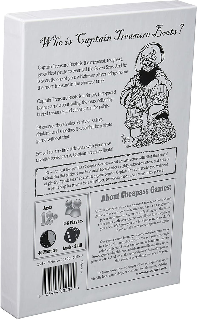 Captain Treasure Boots (2nd Edition) CAG 204