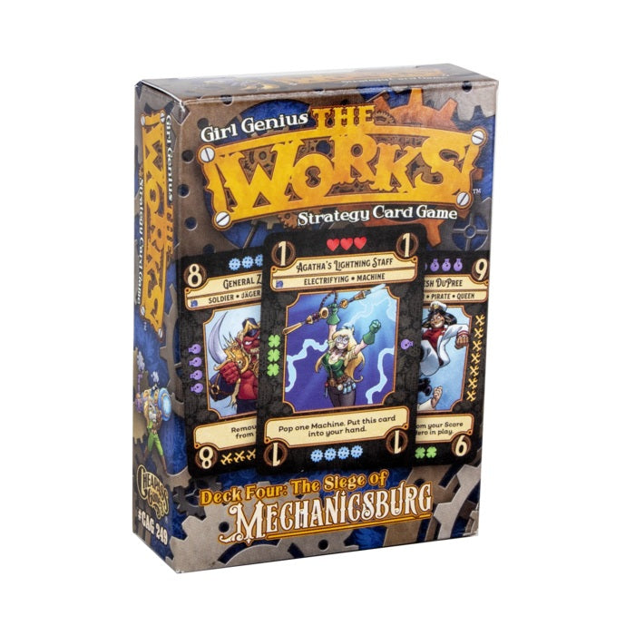 Girl Genius: The Works - The Siege of Mechanicsburg (Deck 4) CAG 249