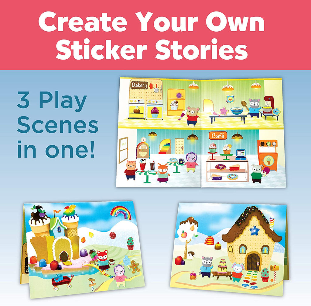 Sensory Sticker Playset - Sweetsville CFK 6236000