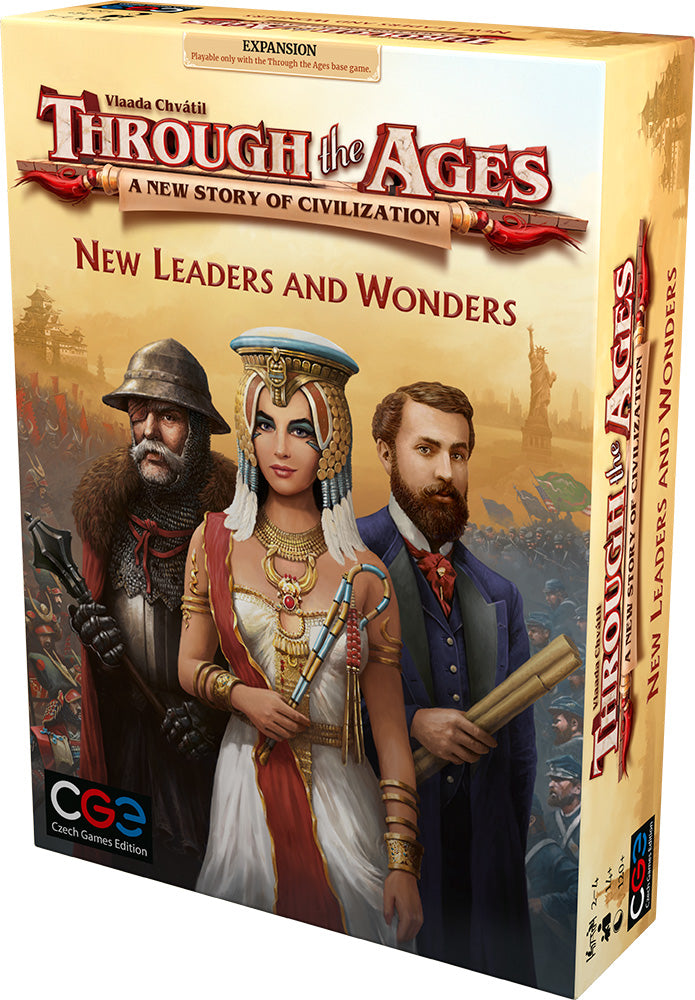 Through the Ages: New Leaders & Wonders Expansion CGE 00056