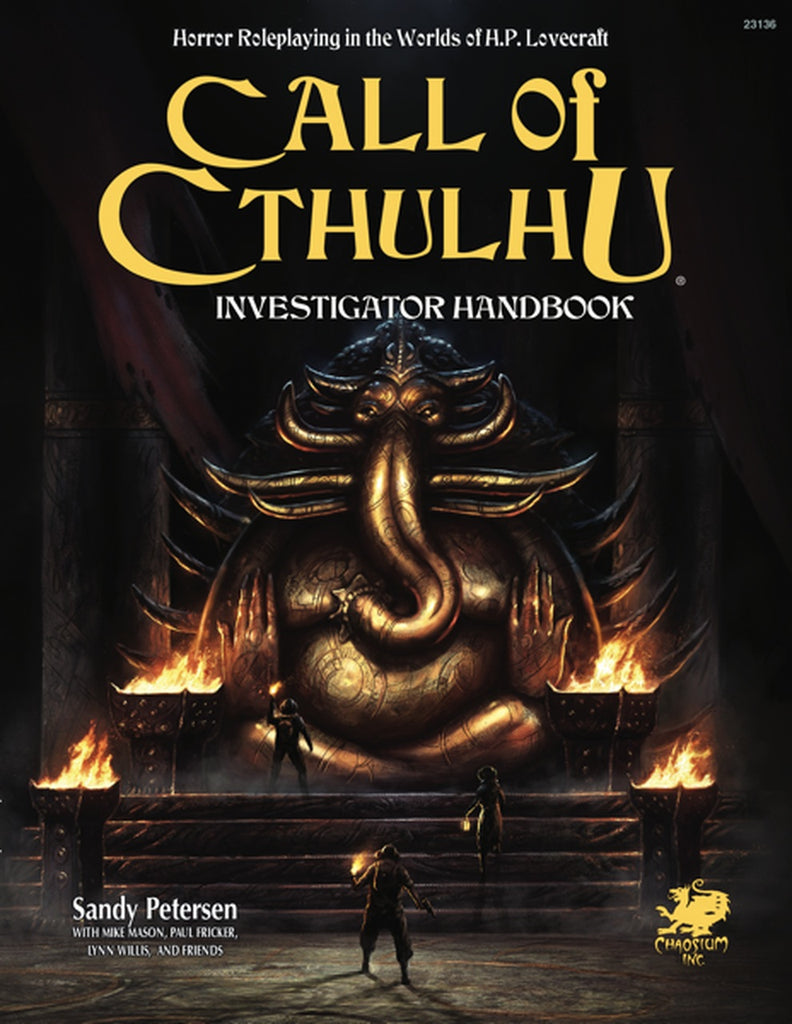 Call of Cthulhu RPG: 7th Edition Investigator Handbook (Hardcover) CHA 23136-H