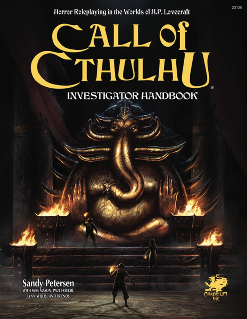 Call of Cthulhu RPG: 7th Edition Investigator Handbook (Hardcover) CHA 23136-H