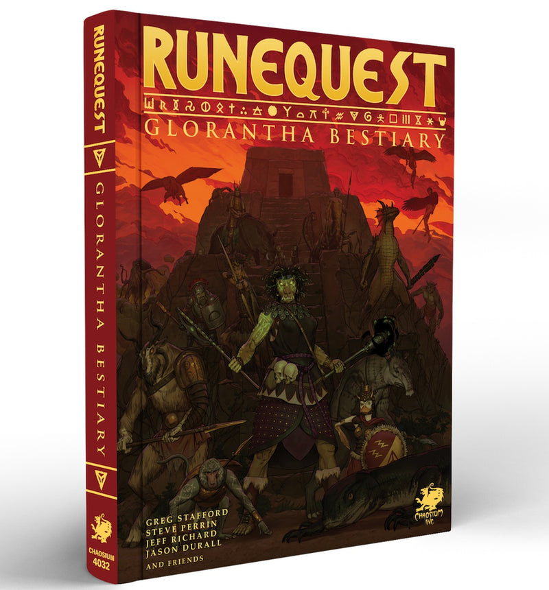 RuneQuest RPG: Glorantha Bestiary (Hardcover) CHA 4032-H