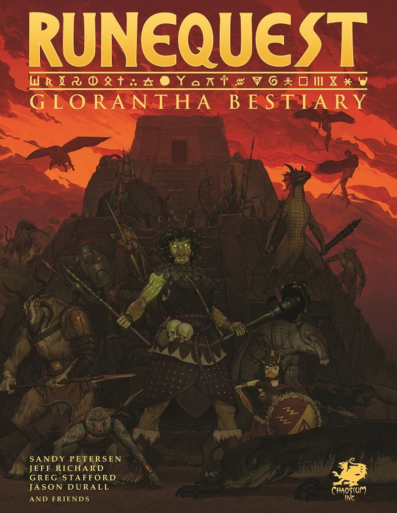 RuneQuest RPG: Glorantha Bestiary (Hardcover) CHA 4032-H